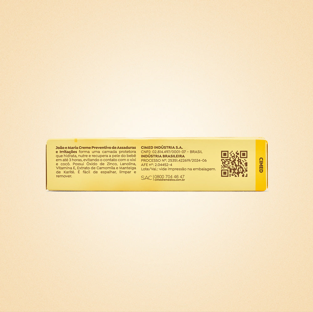 Creme Preventivo de Assaduras